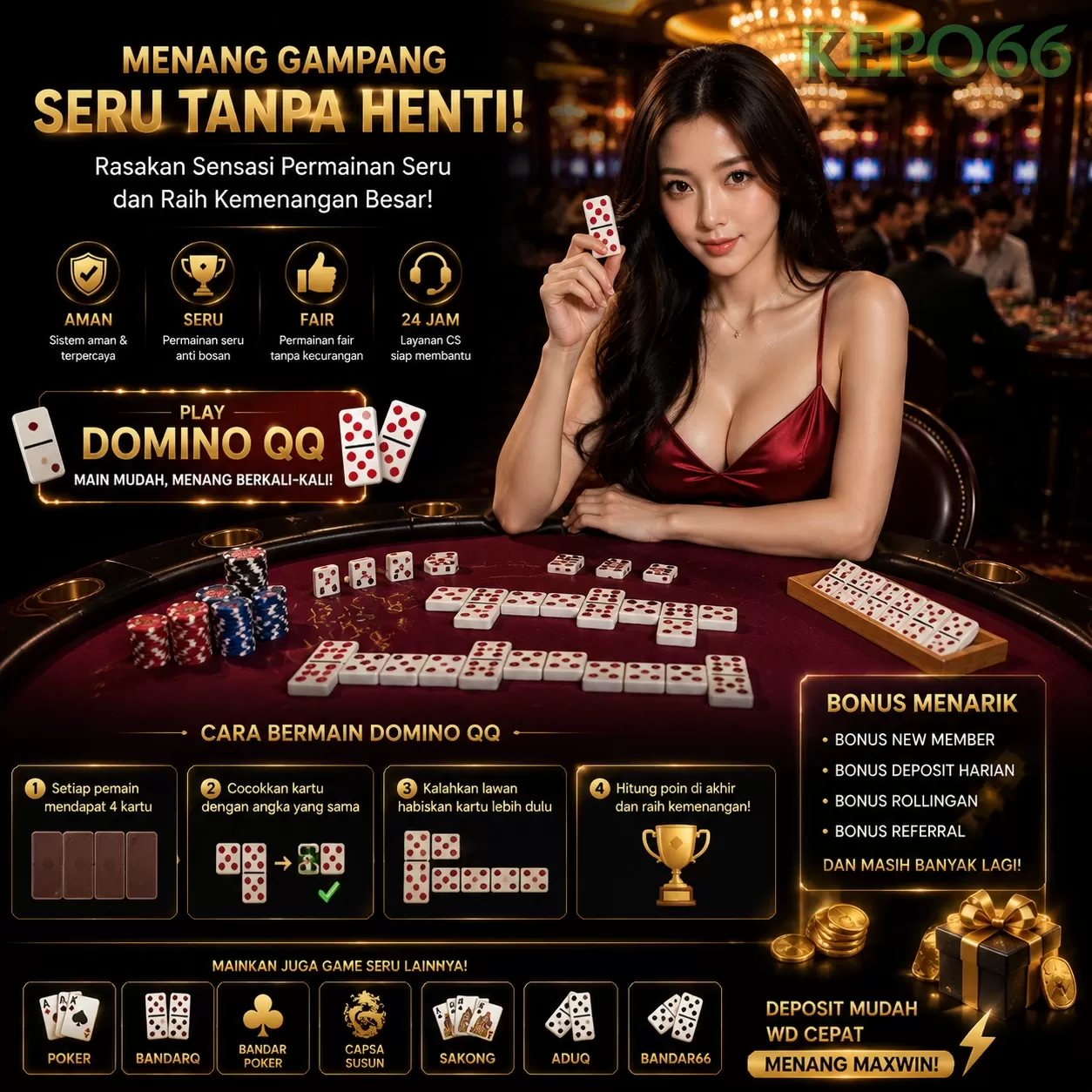 Login kepo66 Sekarang Bonus Melimpah